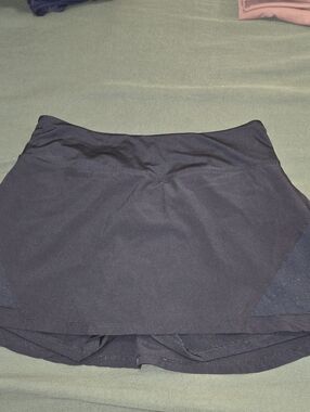 Women's Athletic Black Mini-Skort- Size Medium